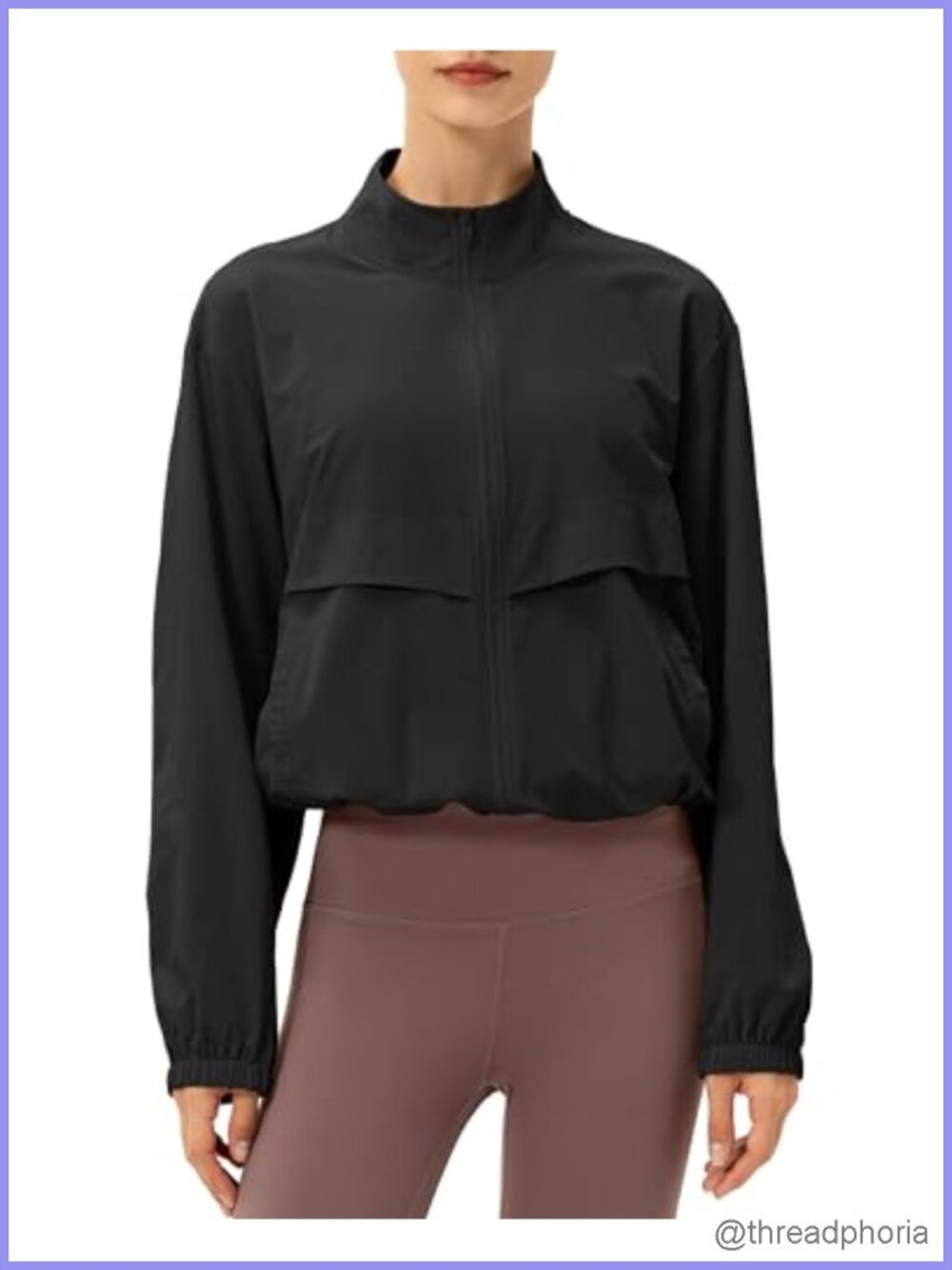 Women's Athletic Zip Up Jacket Windproof Sun Protection Workout Outdoor